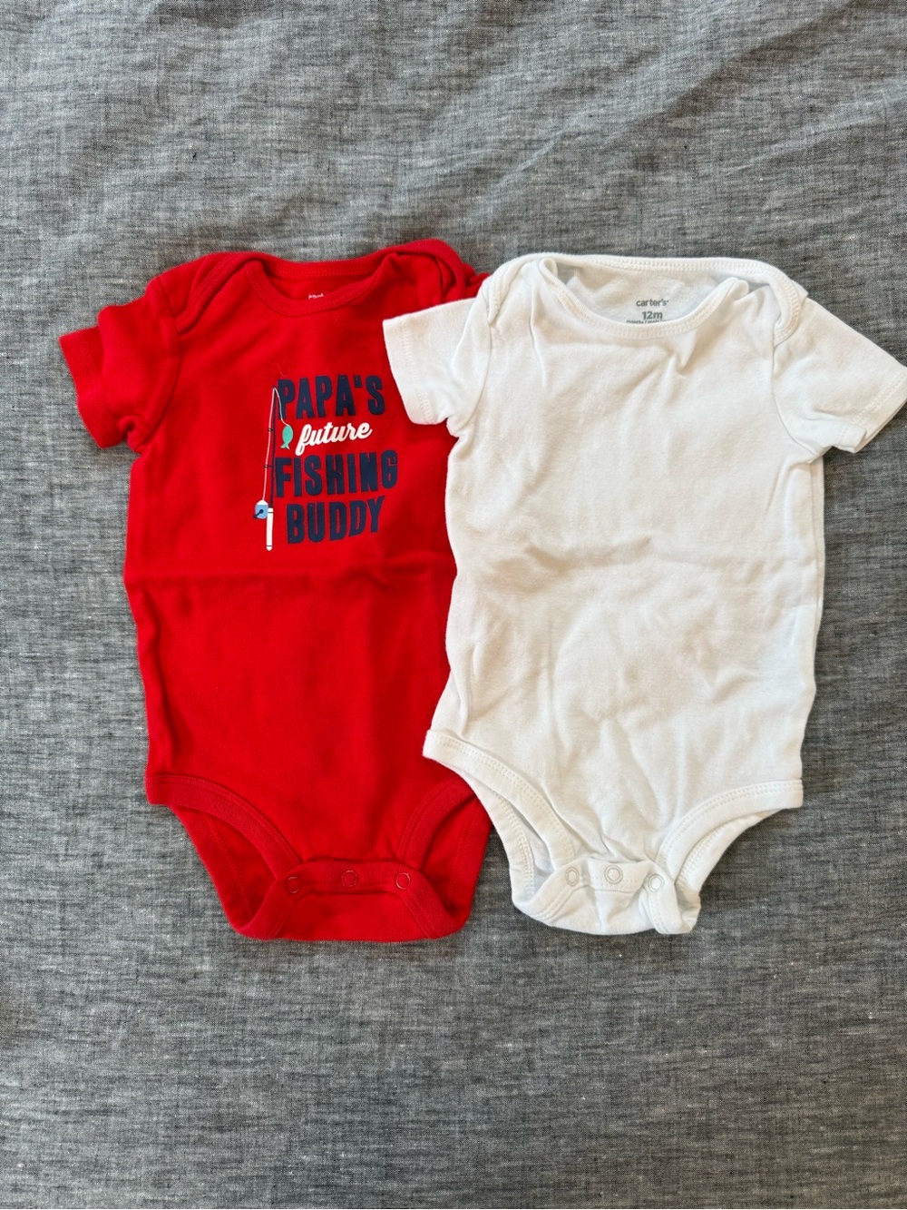 NWOT Carter’s short sleeve onesies